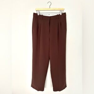 Dark Brown Wilfred Effortless Pants